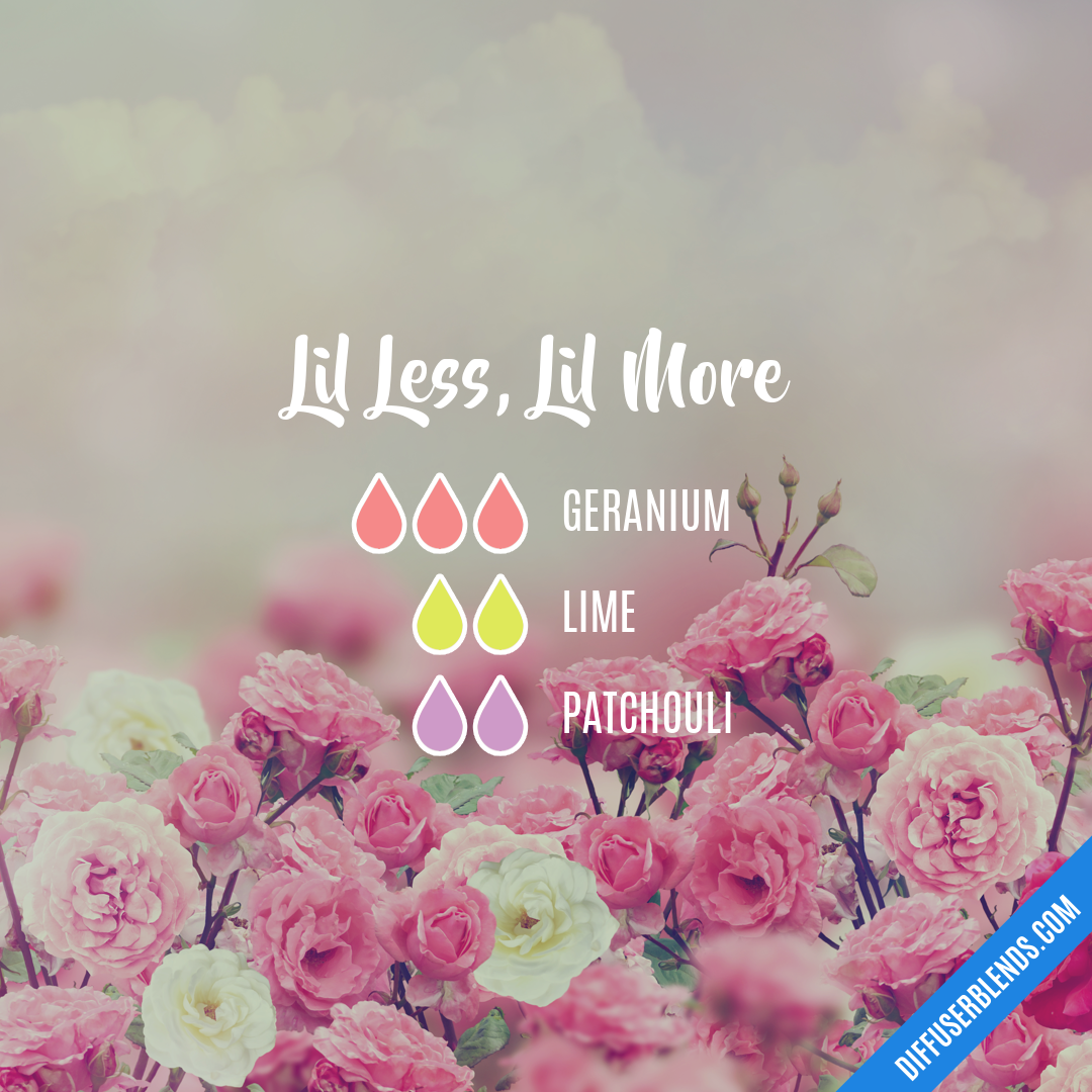 Lil Less, Lil More — Essential Oil Diffuser Blend