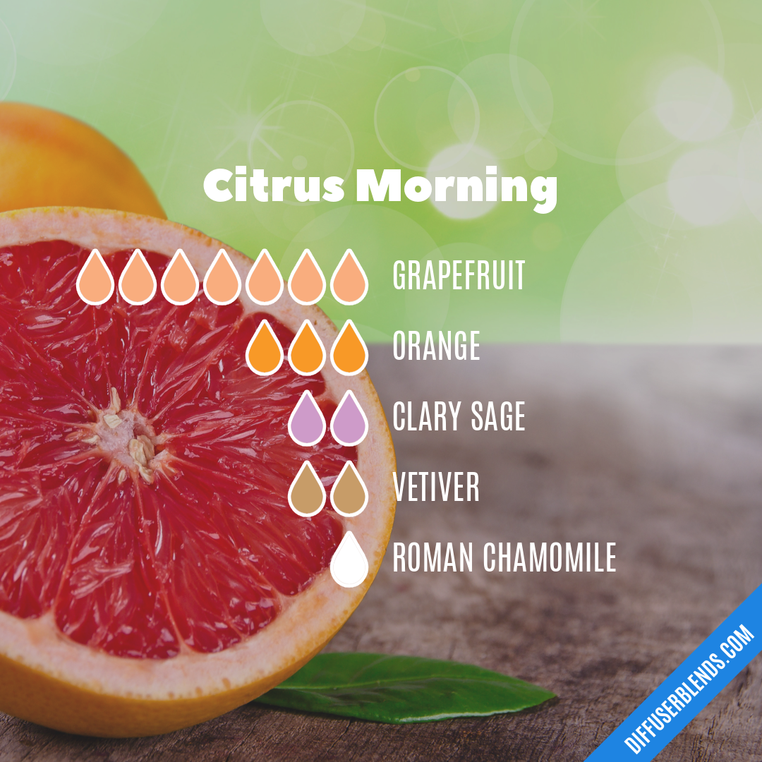 Citrus Morning — Essential Oil Diffuser Blend