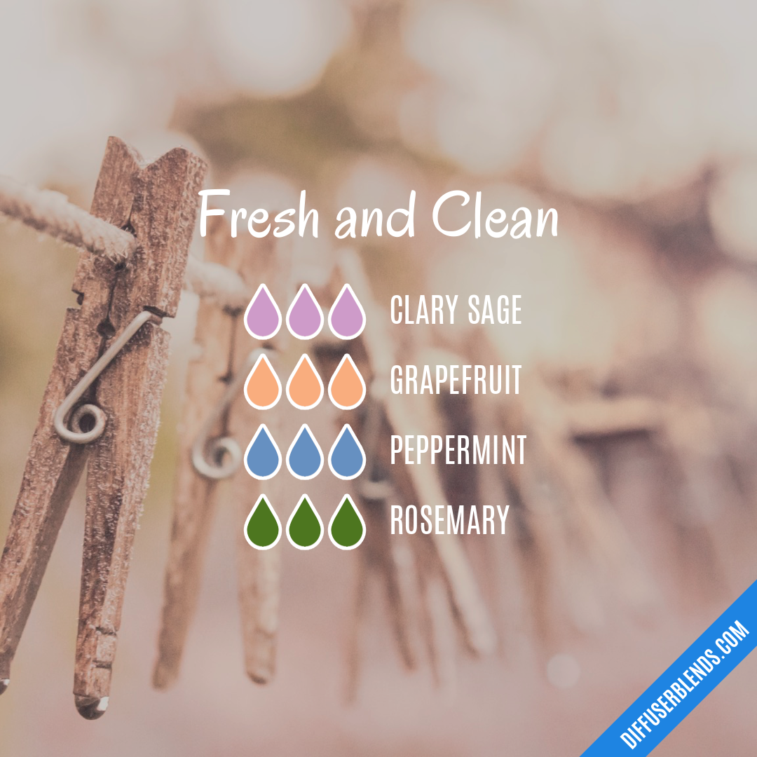 Fresh and Clean — Essential Oil Diffuser Blend