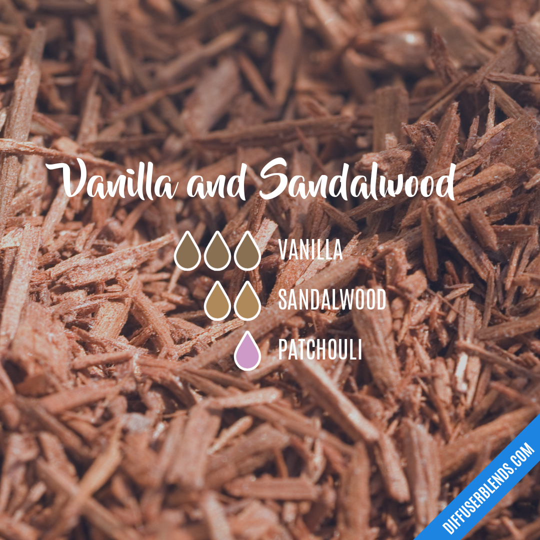 Vanilla and Sandalwood — Essential Oil Diffuser Blend