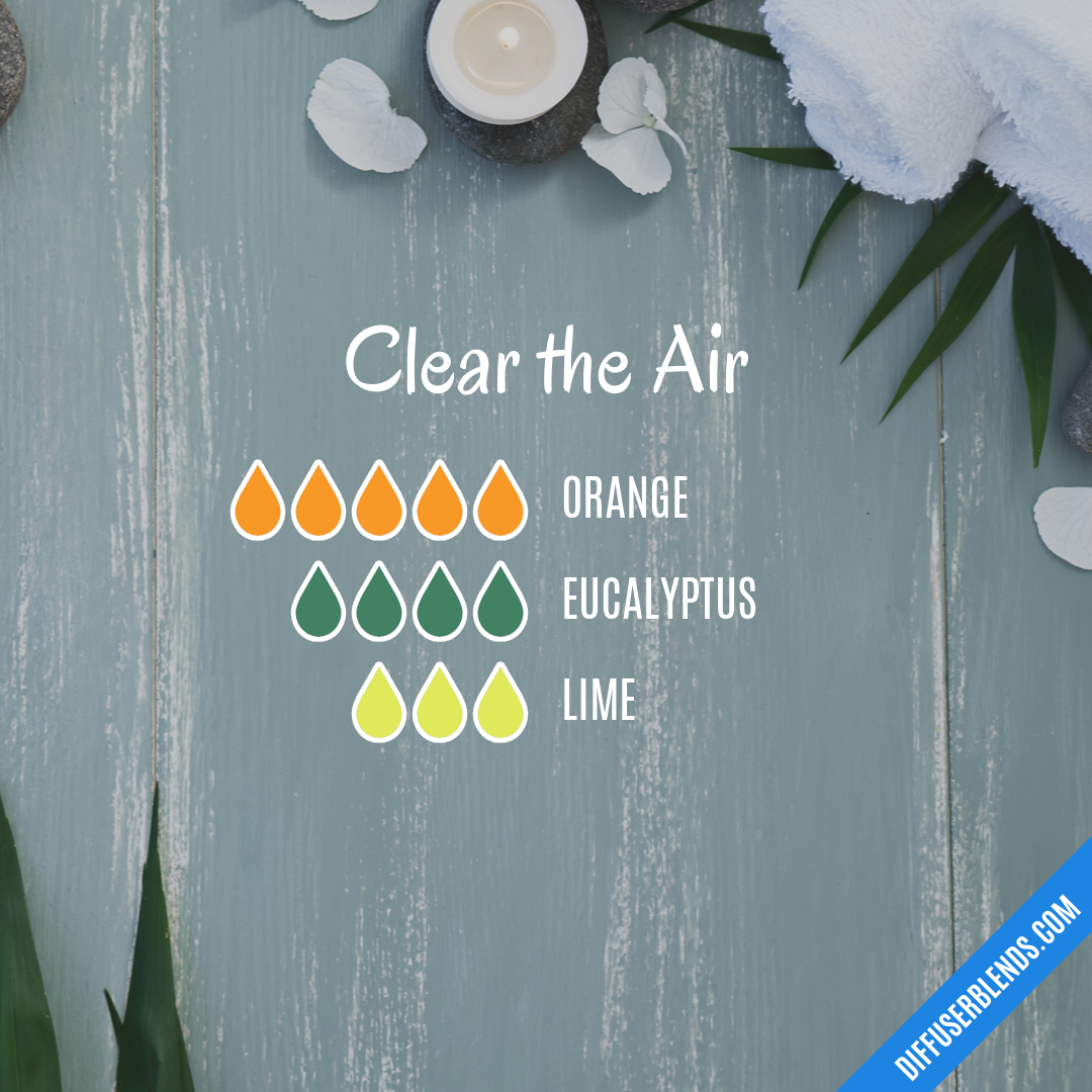 Clear the Air — Essential Oil Diffuser Blend