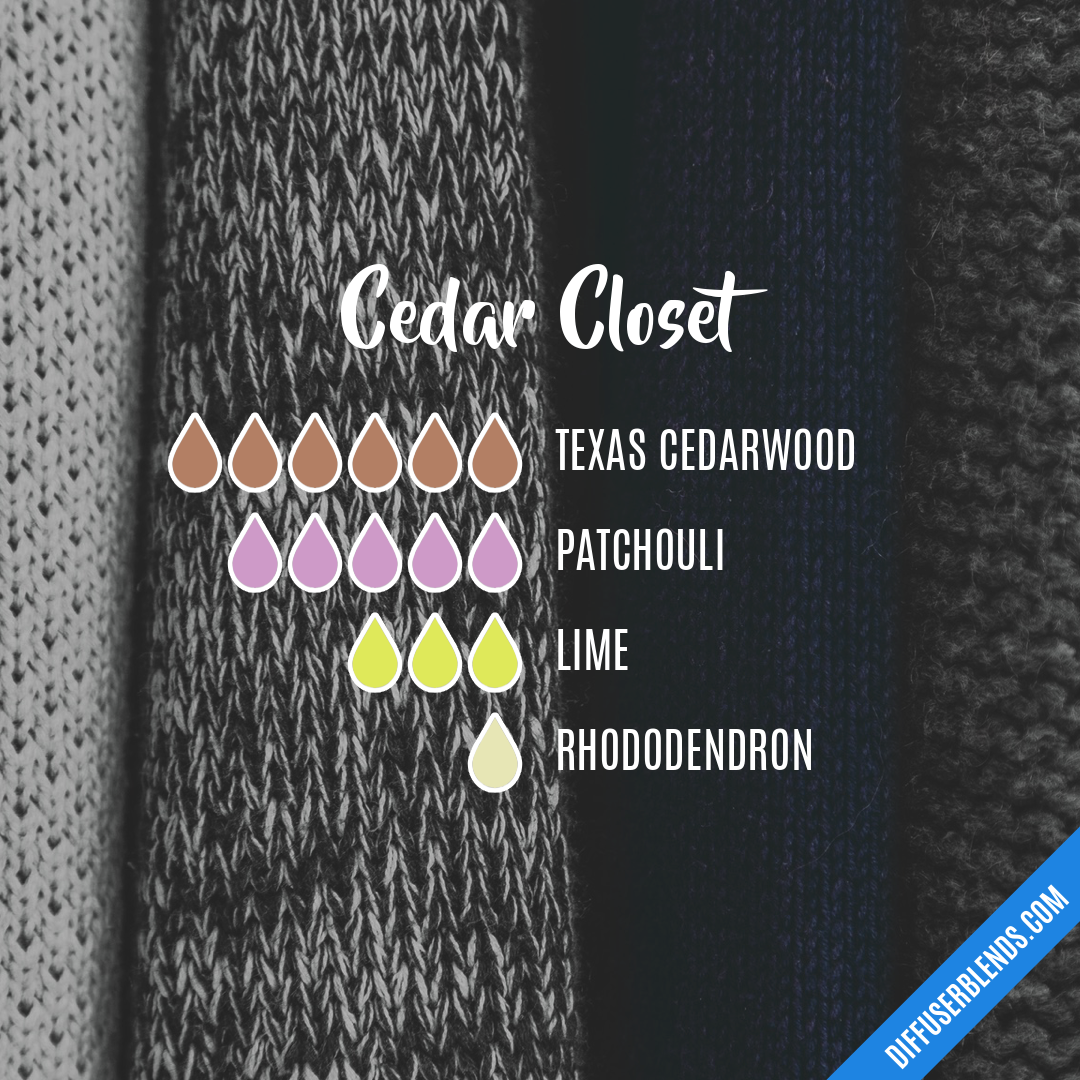 Cedar Closet — Essential Oil Diffuser Blend