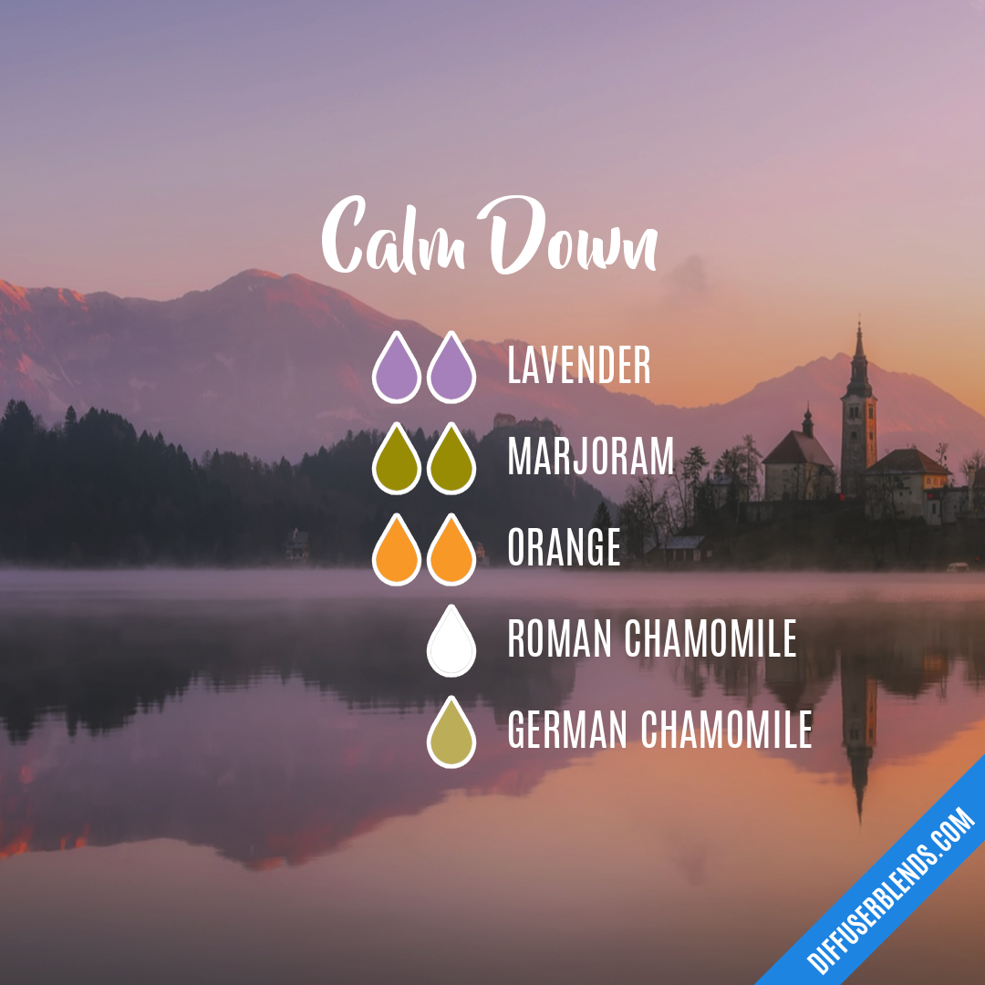 Calm Down — Essential Oil Diffuser Blend