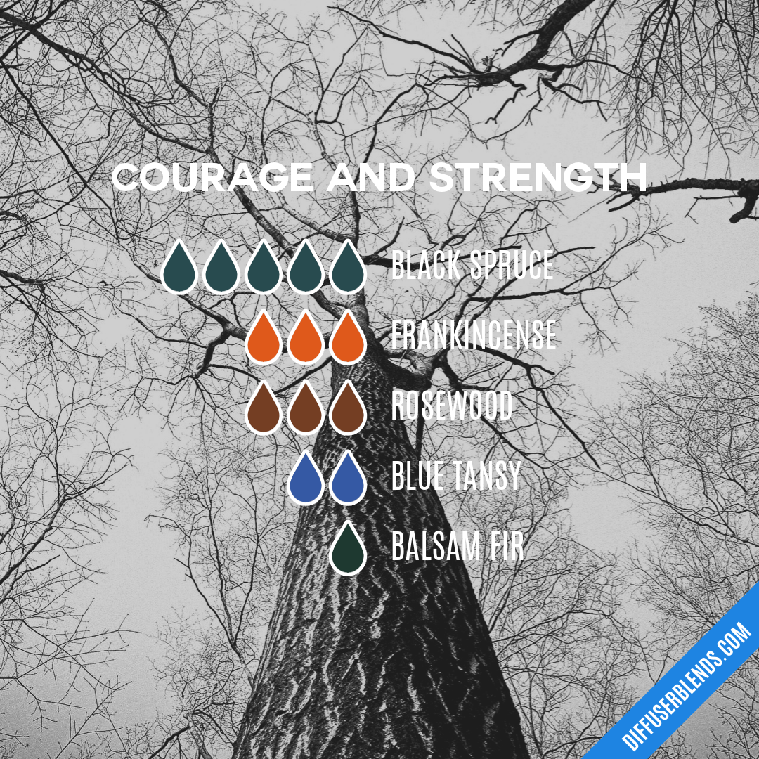 Courage and Strength — Essential Oil Diffuser Blend