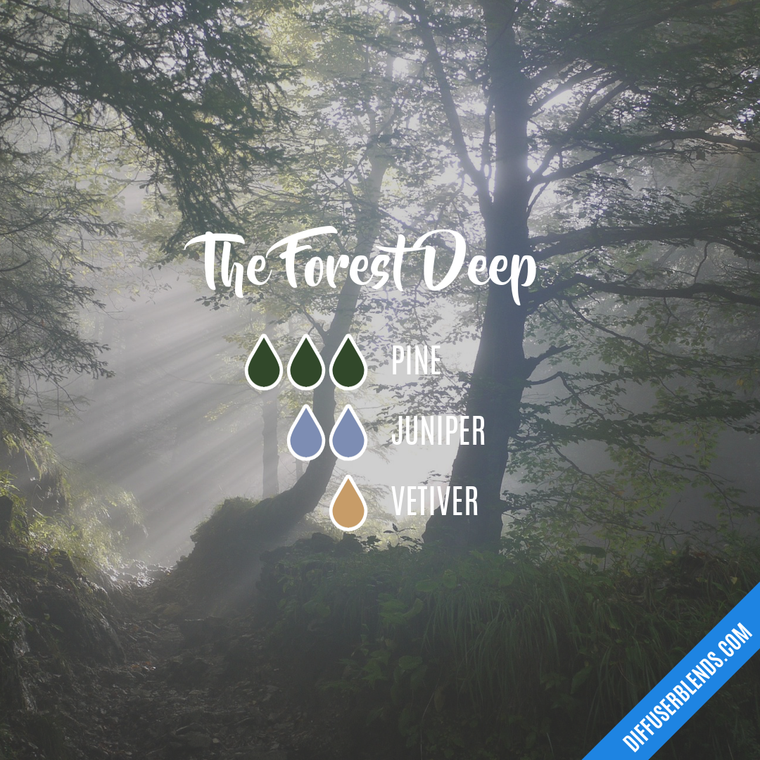 The Forest Deep — Essential Oil Diffuser Blend