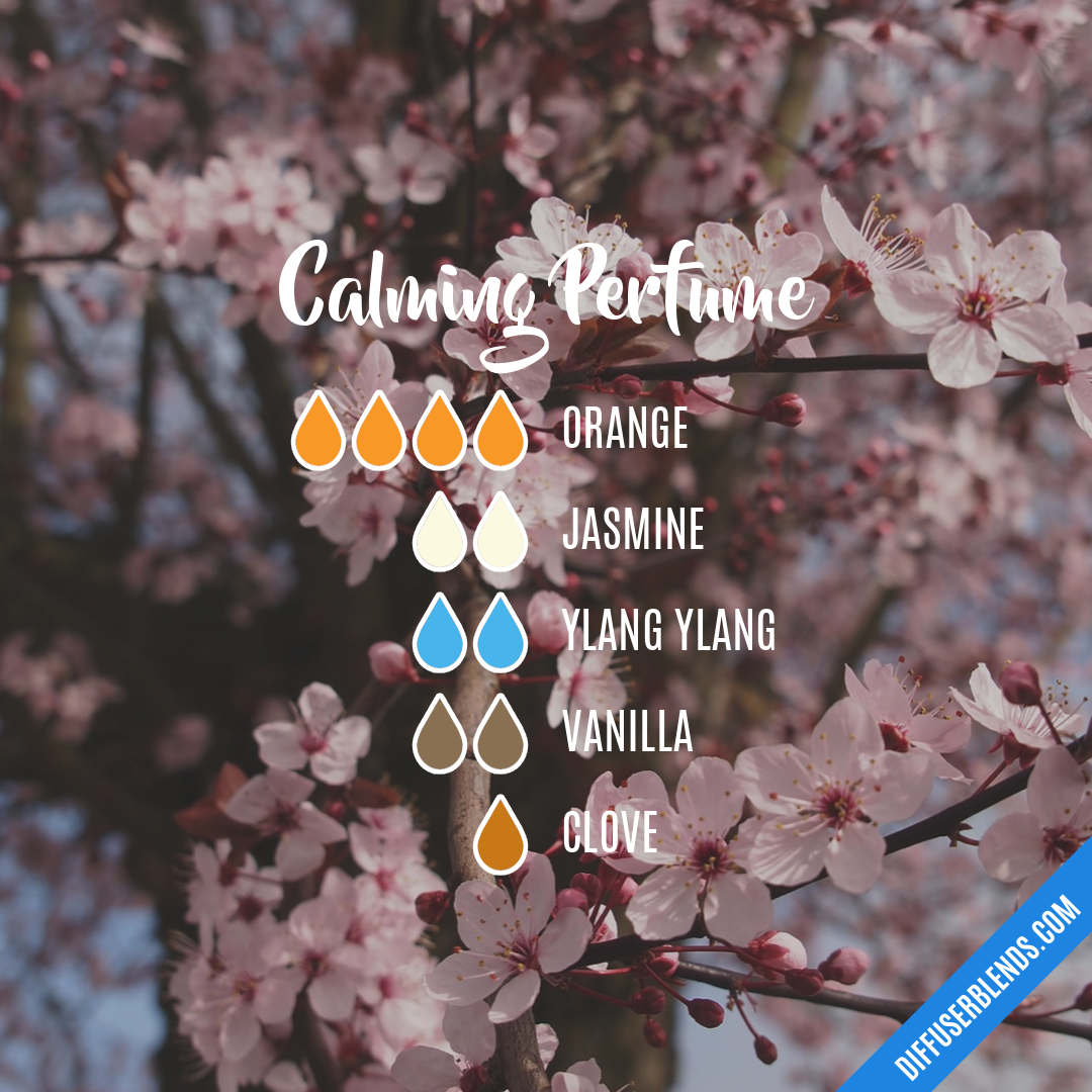 Calming Perfume — Essential Oil Diffuser Blend