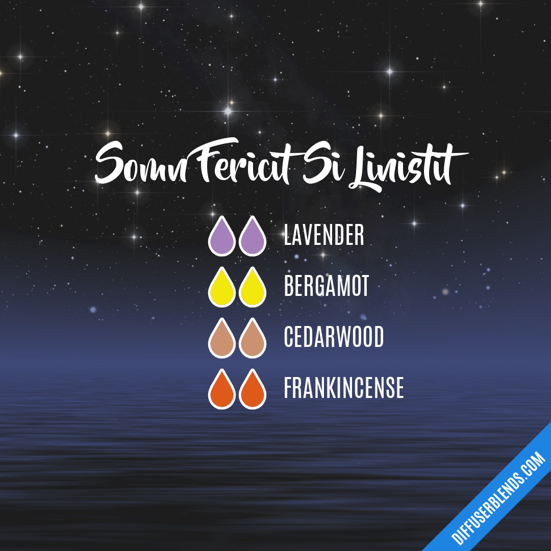 Somn Fericit Si Linistit — Essential Oil Diffuser Blend