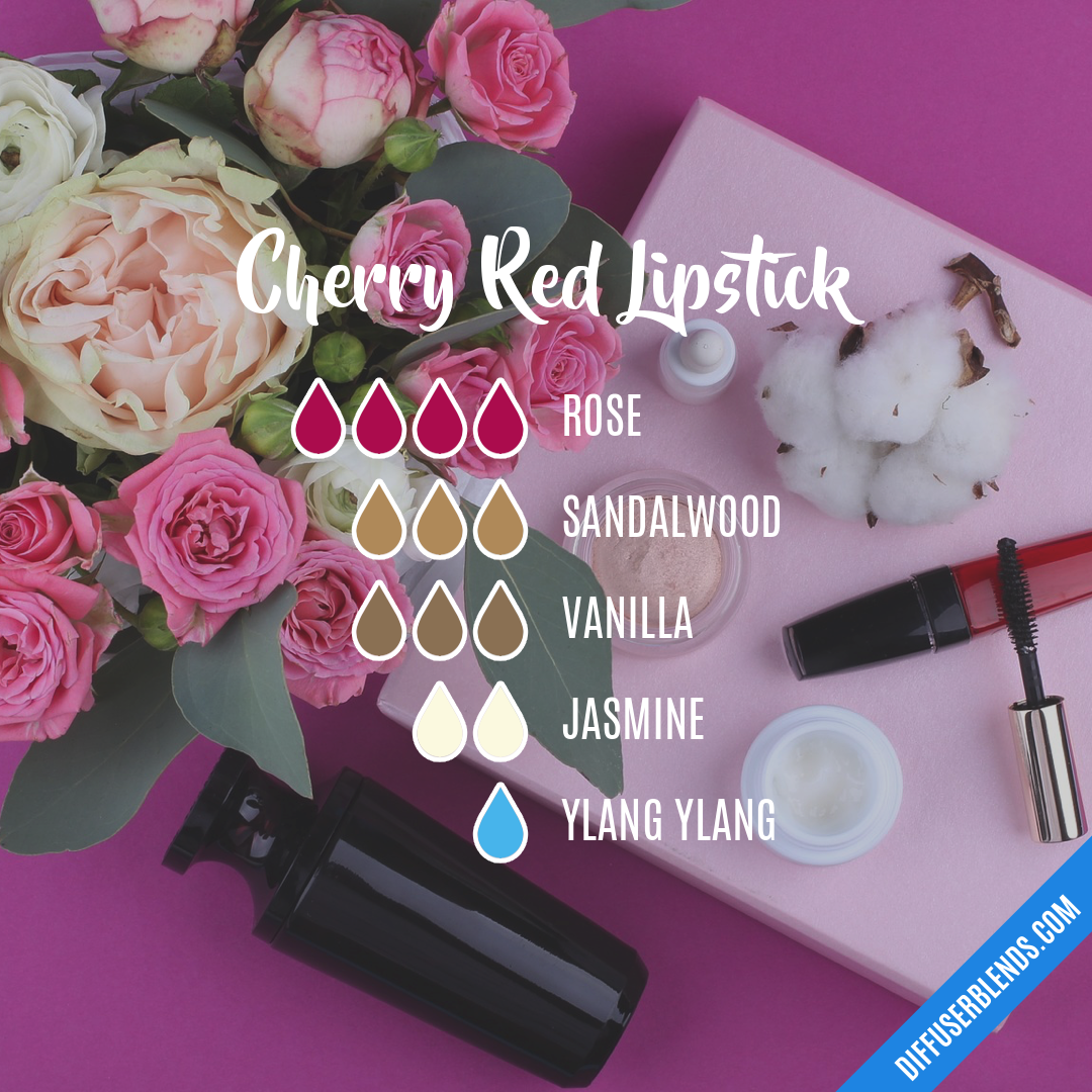 Cherry Red Lipstick — Essential Oil Diffuser Blend