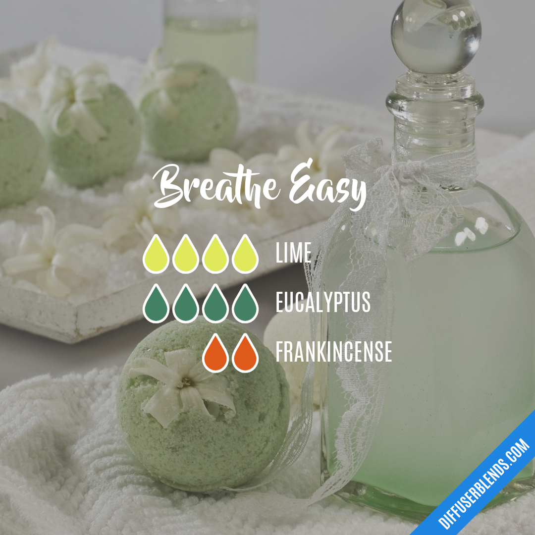 Breathe Easy — Essential Oil Diffuser Blend