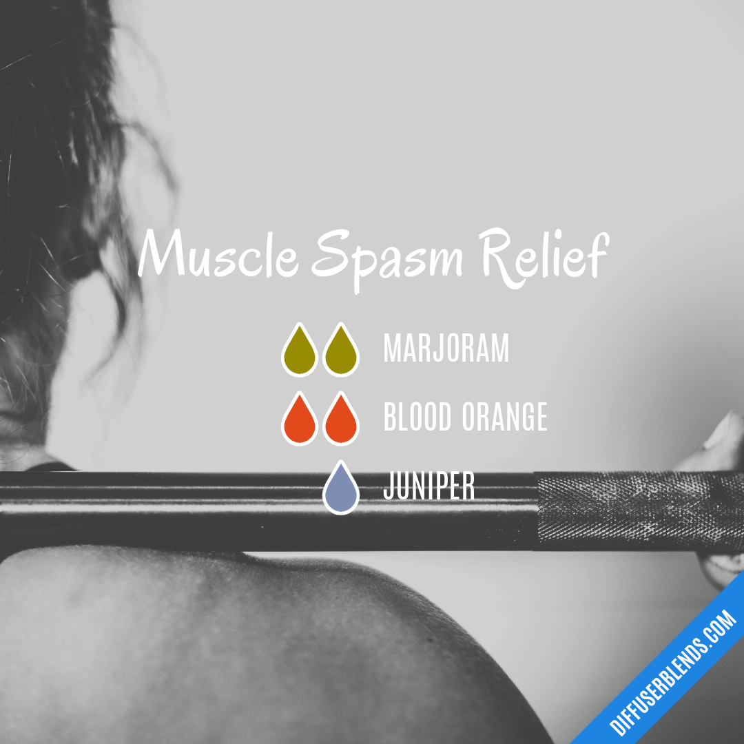 Muscle Spasm Relief — Essential Oil Diffuser Blend