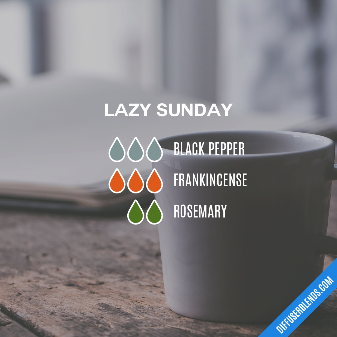 Lazy Sunday — Essential Oil Diffuser Blend