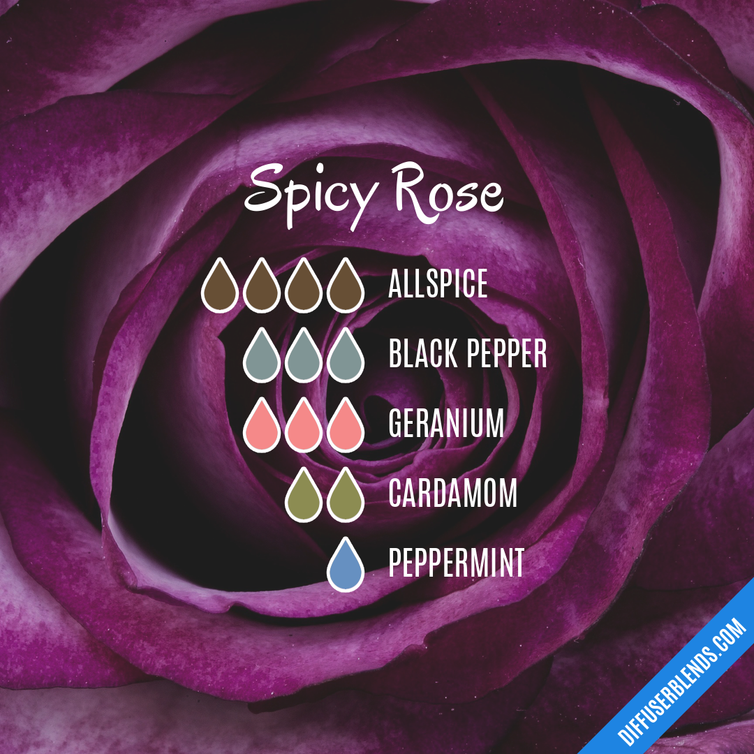 Spicy Rose — Essential Oil Diffuser Blend