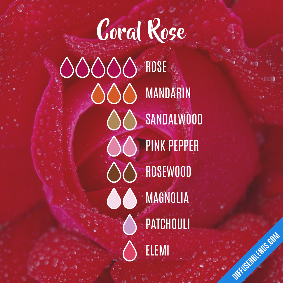 Coral Rose — Essential Oil Diffuser Blend