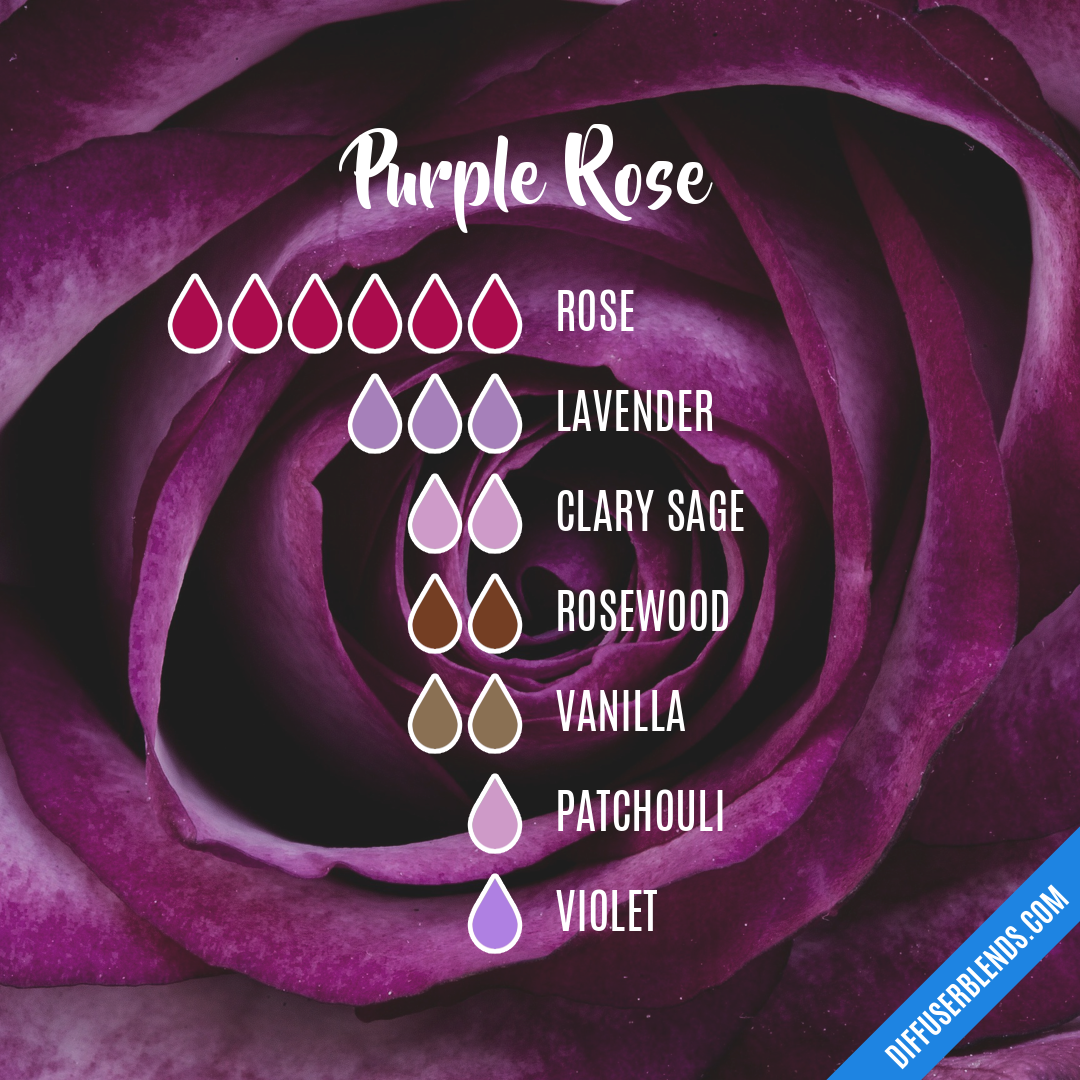 Purple Rose — Essential Oil Diffuser Blend