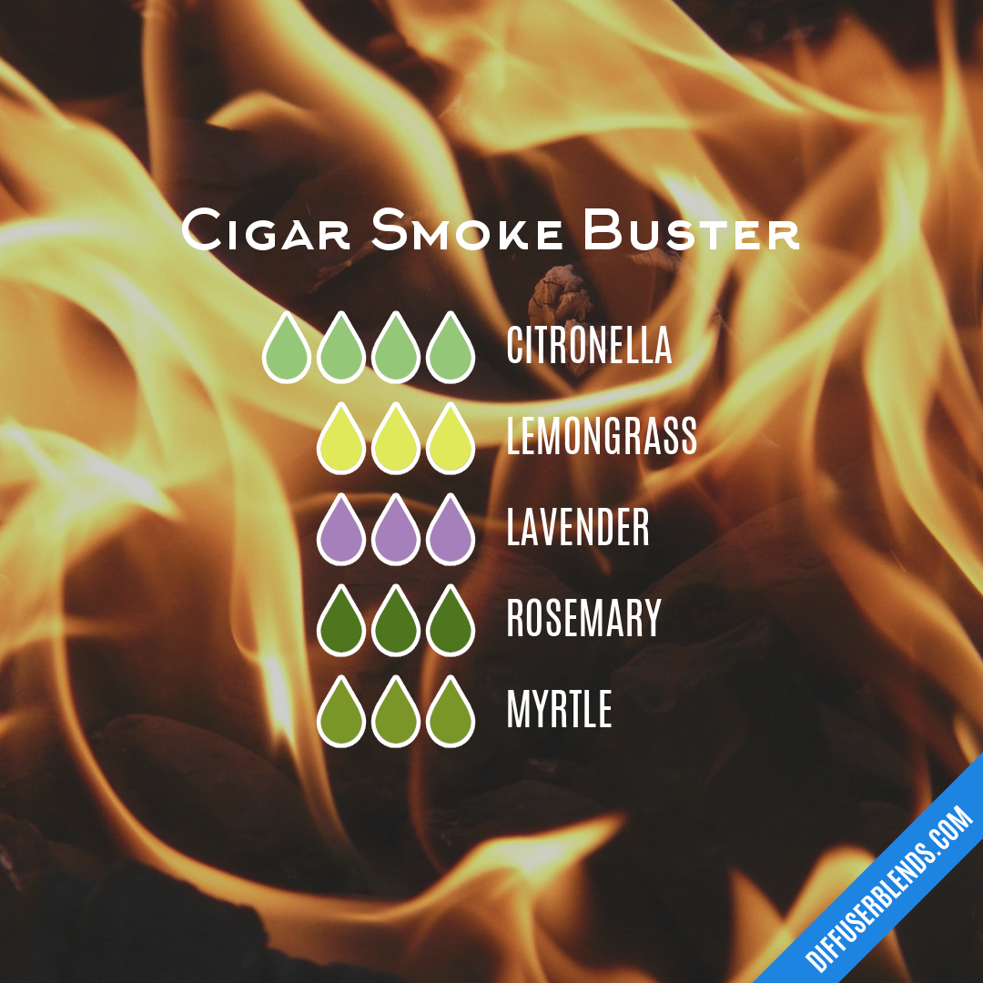 Cigar Smoke Buster — Essential Oil Diffuser Blend