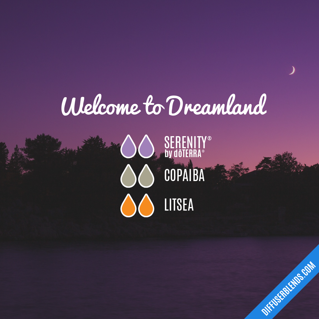 Welcome to Dreamland — Essential Oil Diffuser Blend