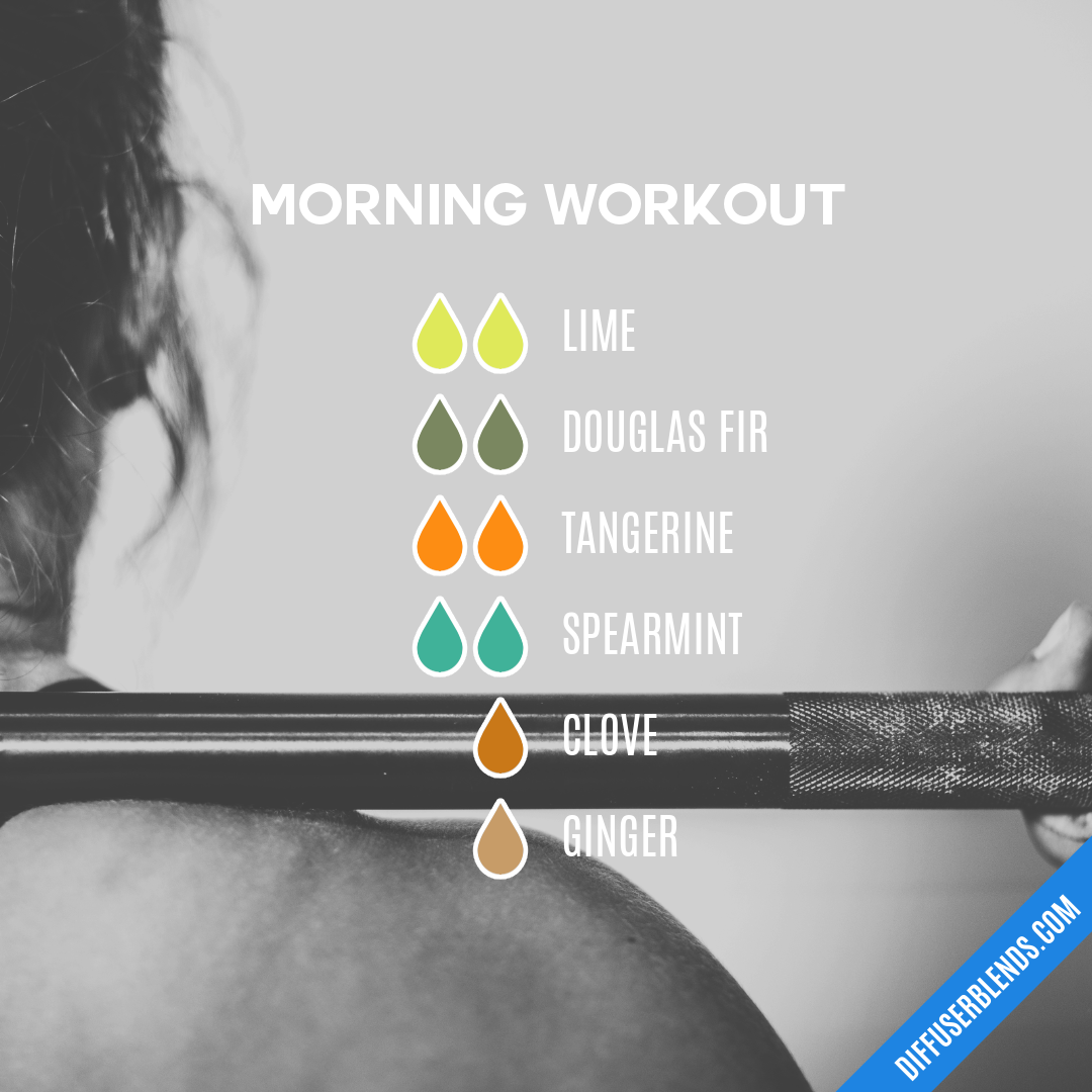 Morning Workout — Essential Oil Diffuser Blend