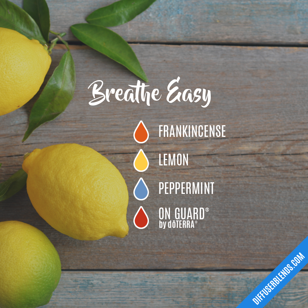 Breathe Easy — Essential Oil Diffuser Blend