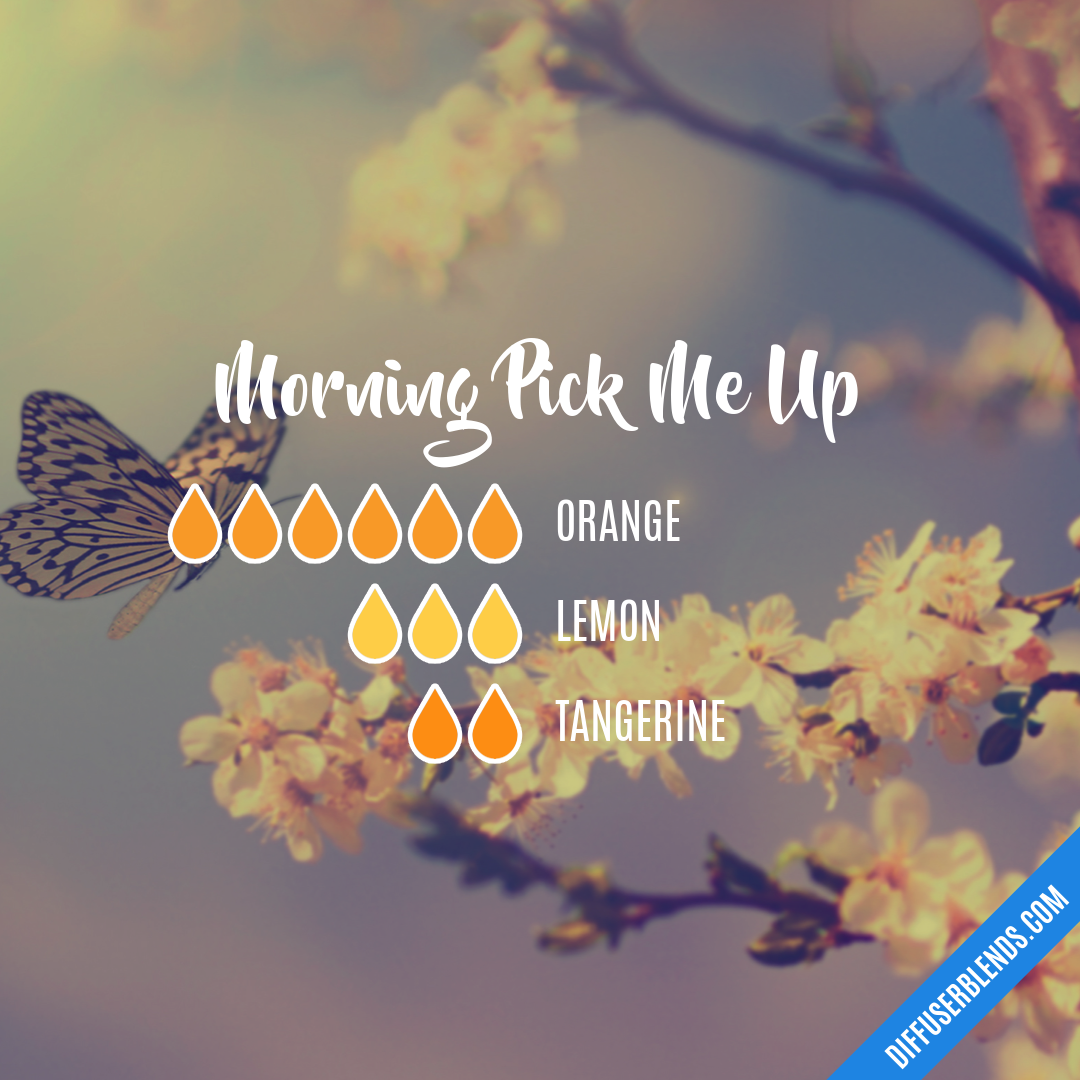 Morning Pick Me Up — Essential Oil Diffuser Blend