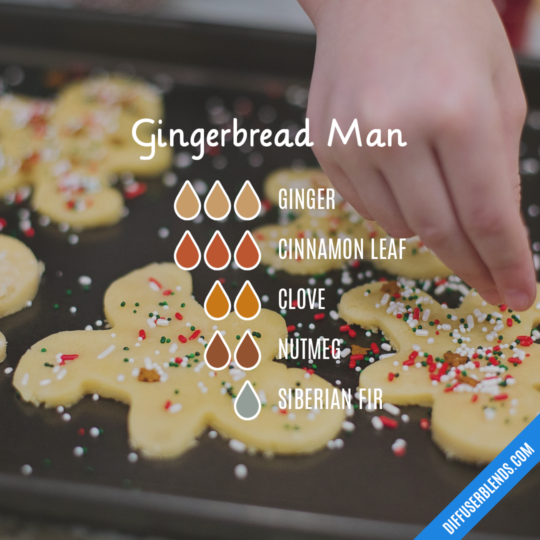 Gingerbread Man — Essential Oil Diffuser Blend