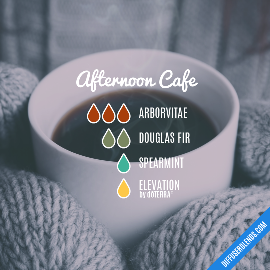 Afternoon Cafe — Essential Oil Diffuser Blend