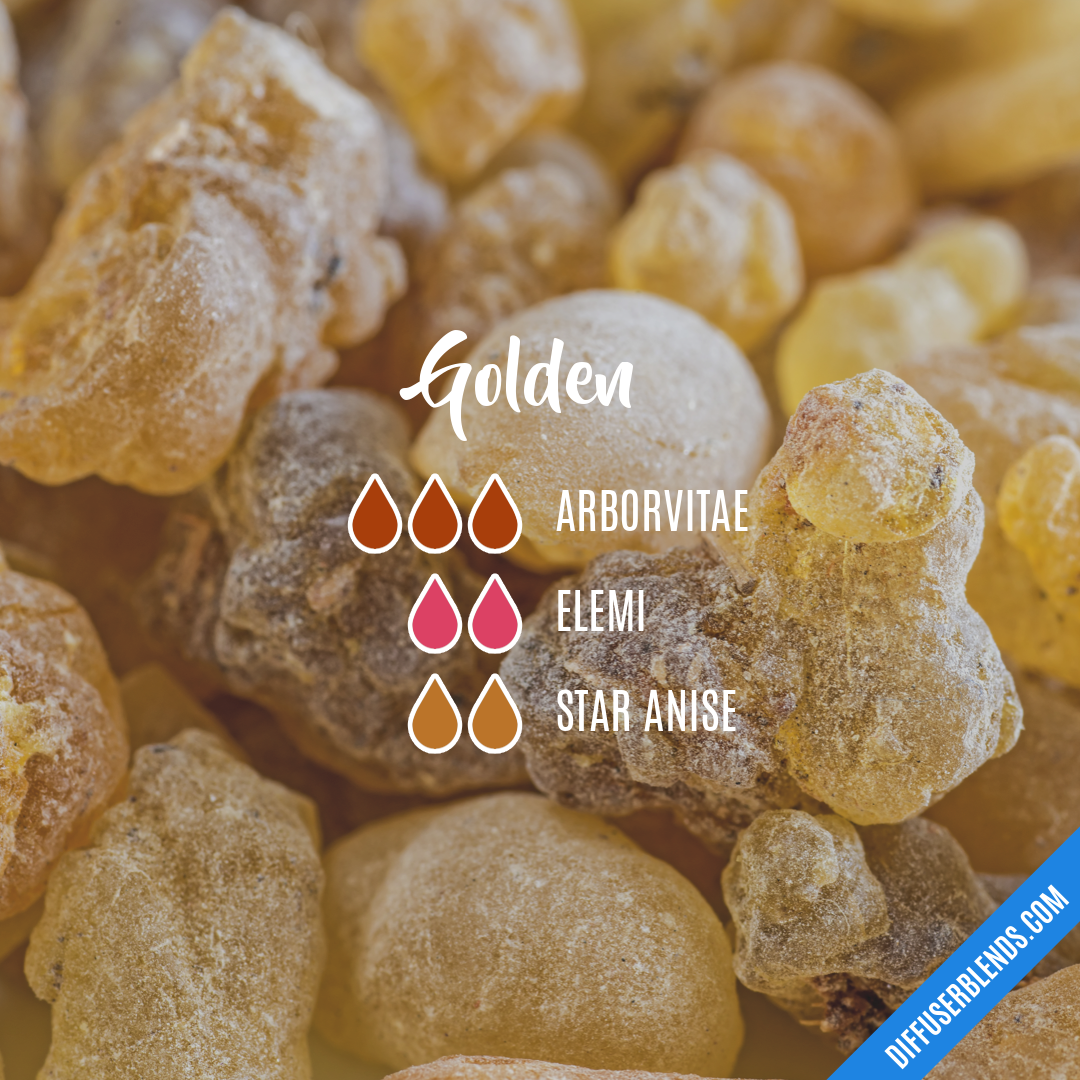 Golden — Essential Oil Diffuser Blend