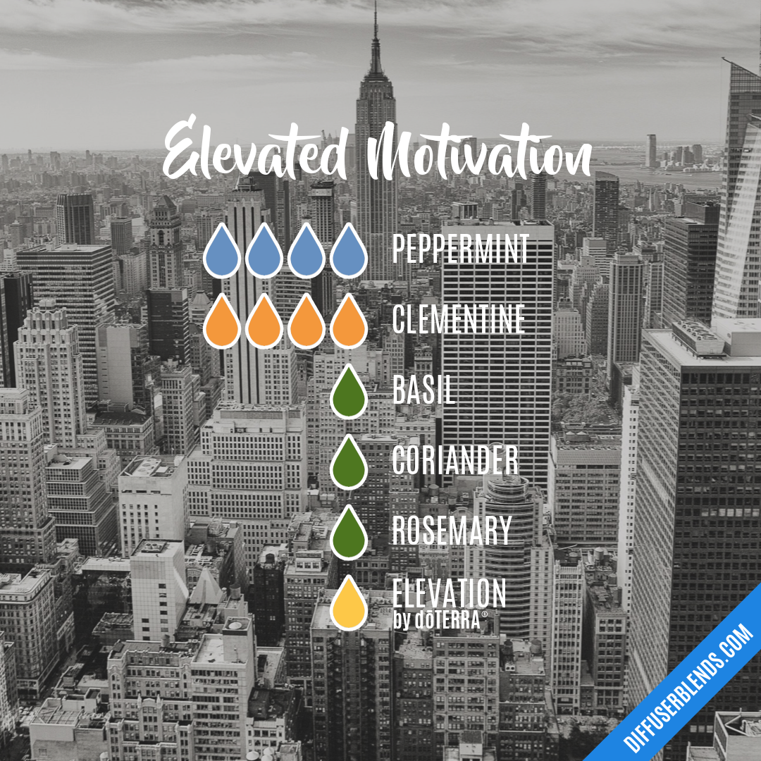 Elevated Motivation — Essential Oil Diffuser Blend