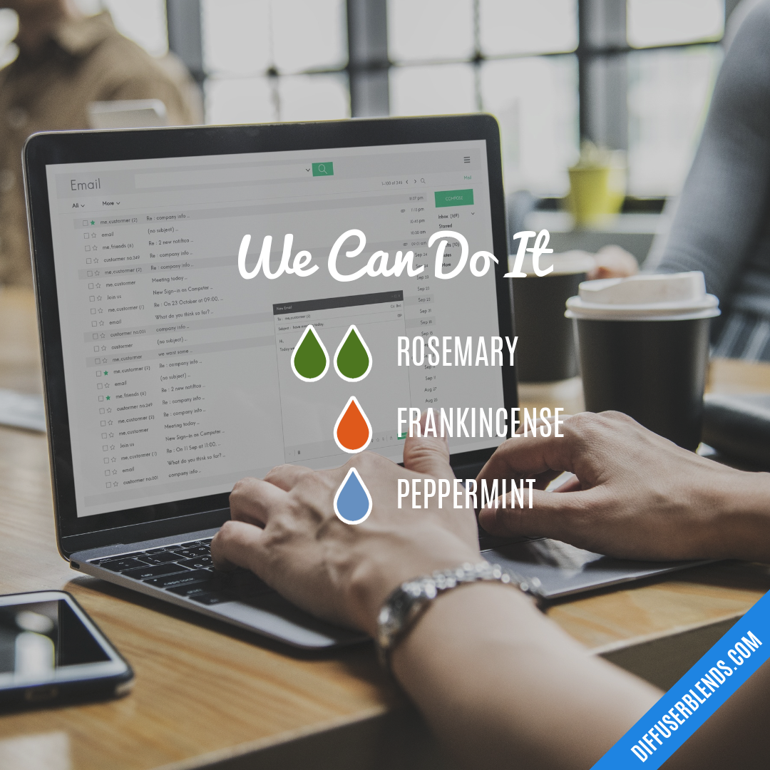 We Can Do It — Essential Oil Diffuser Blend