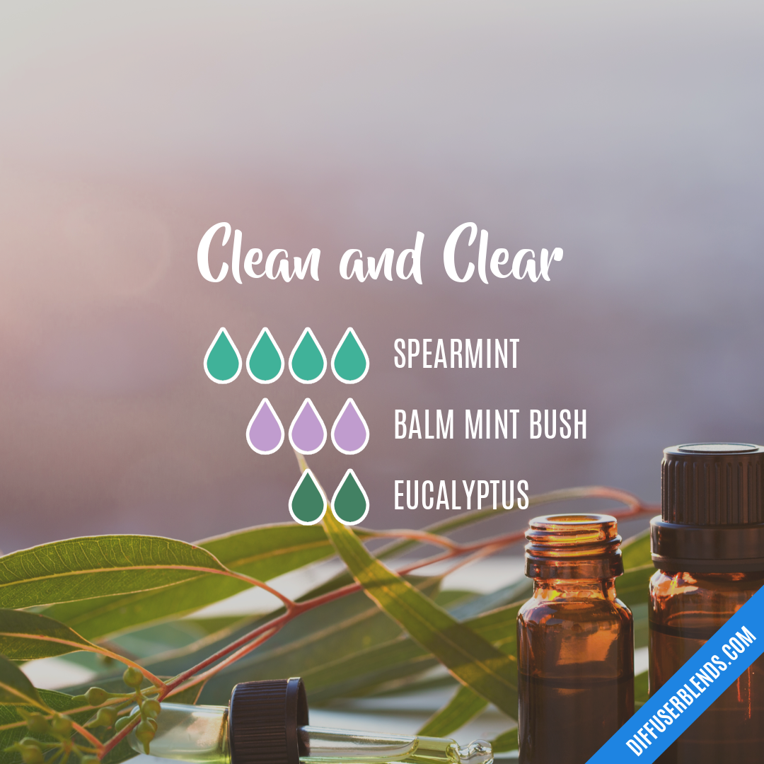 Clean and Clear — Essential Oil Diffuser Blend