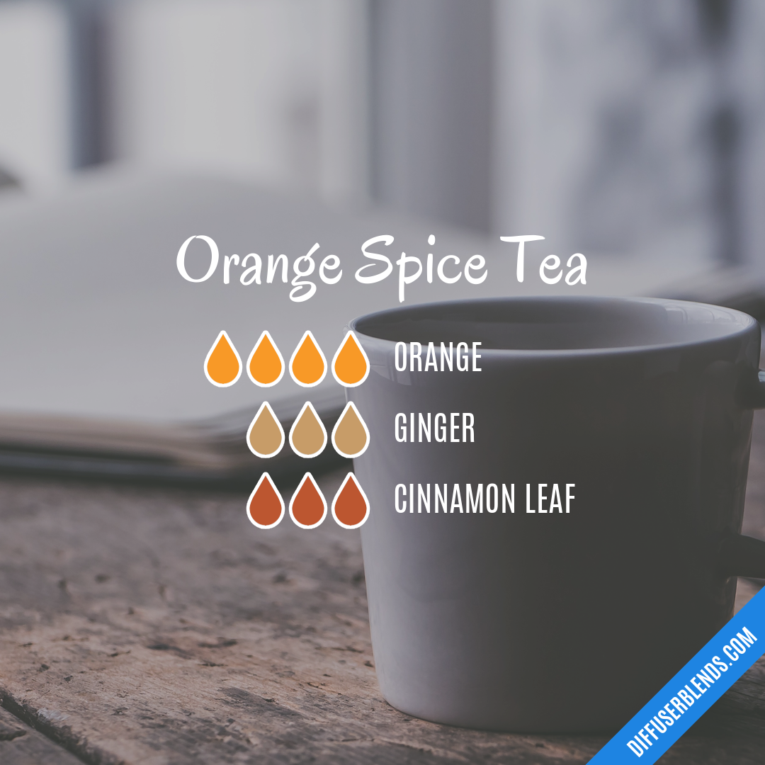 Orange Spice Tea — Essential Oil Diffuser Blend