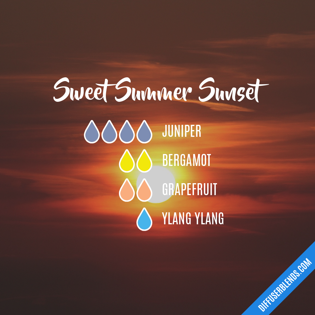 Sweet Summer Sunset | DiffuserBlends.com