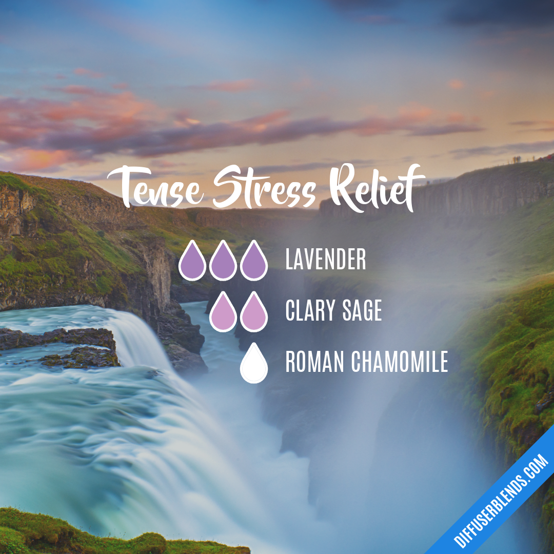 Tense Stress Relief — Essential Oil Diffuser Blend