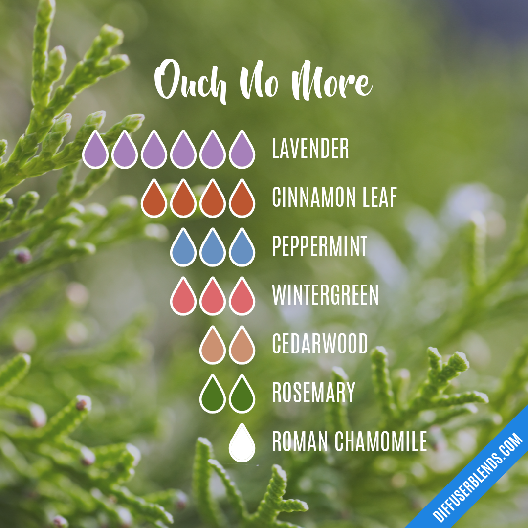 Ouch No More — Essential Oil Diffuser Blend