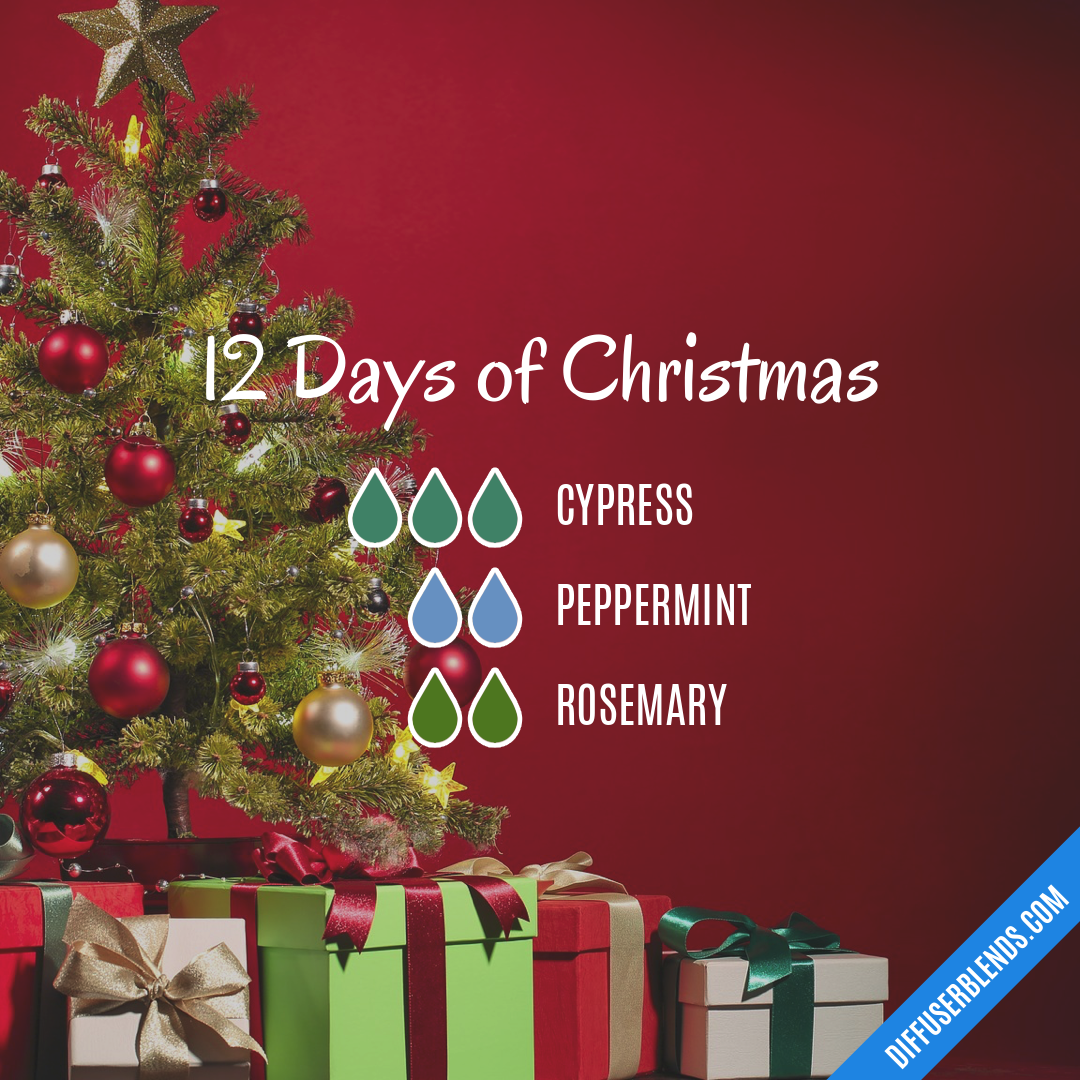 12 Days of Christmas — Essential Oil Diffuser Blend