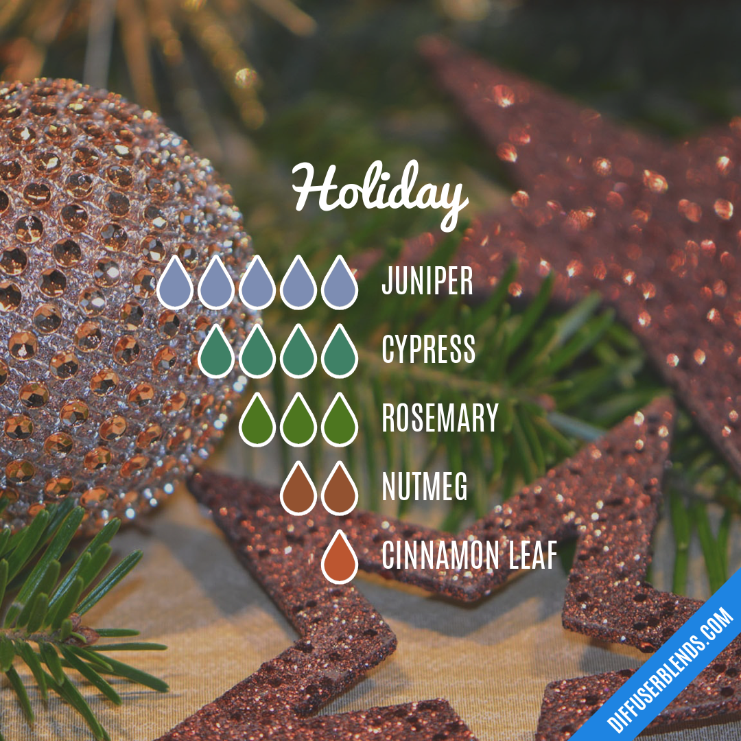 November Diffuser Blends - Holiday Necessities