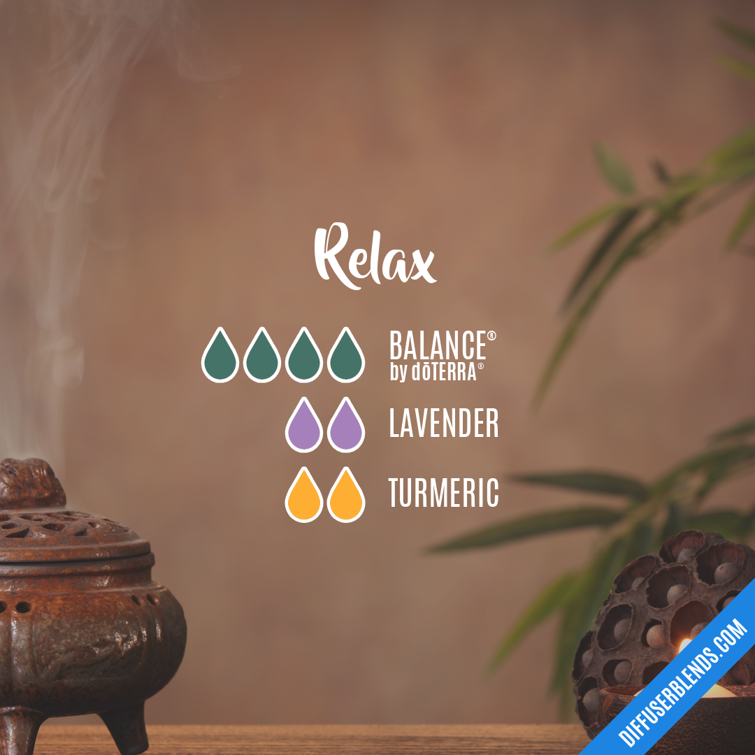 Relax — Essential Oil Diffuser Blend