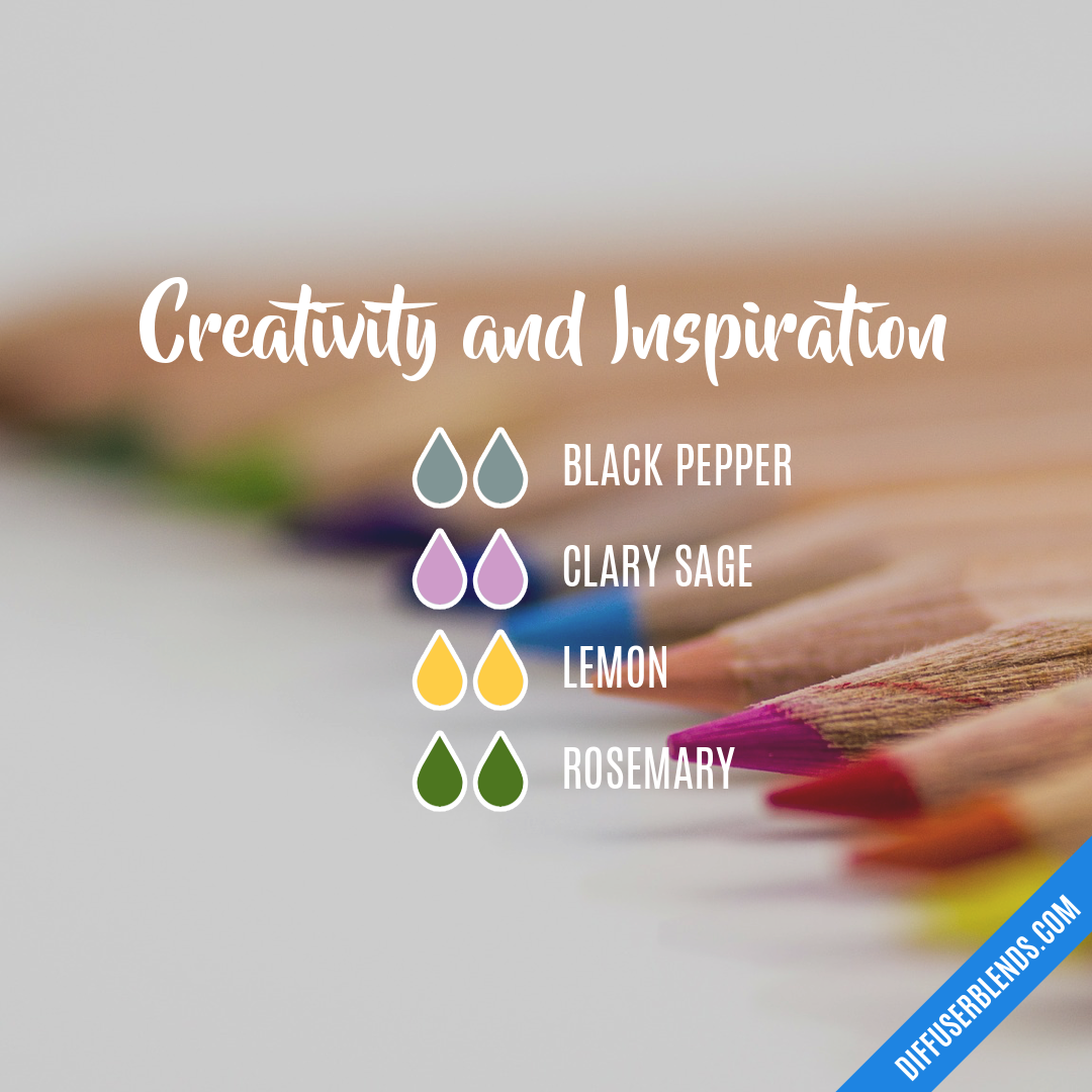 Creativity and Inspiration — Essential Oil Diffuser Blend