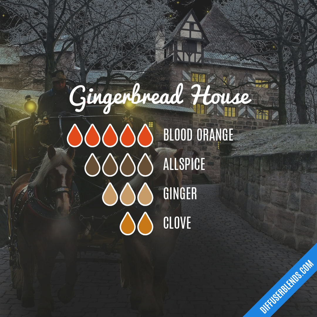 Gingerbread House — Essential Oil Diffuser Blend