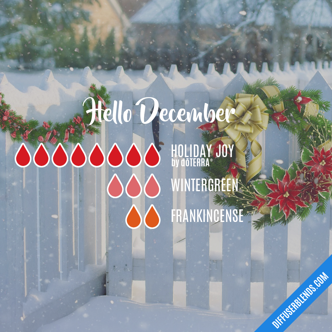 Hello December — Essential Oil Diffuser Blend