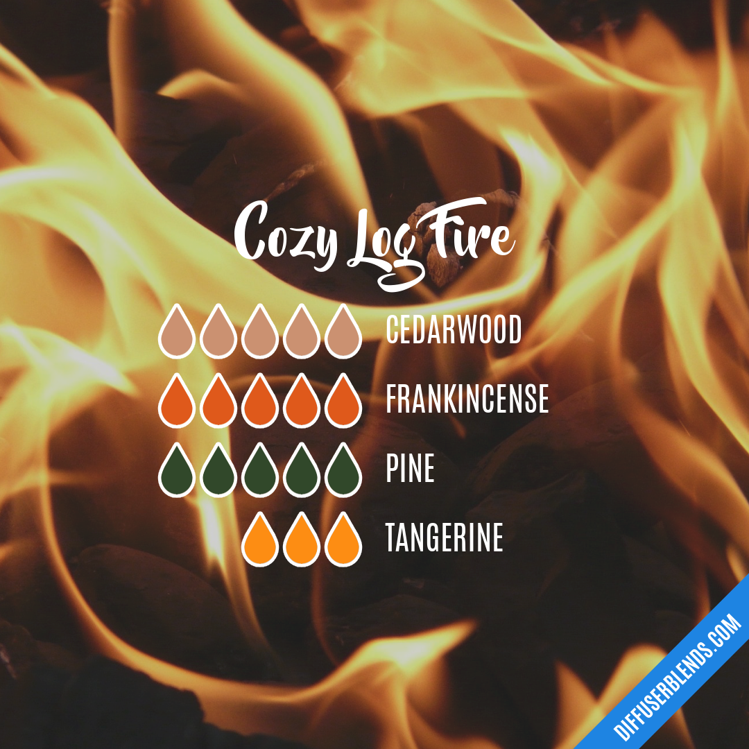 Cozy Log Fire — Essential Oil Diffuser Blend