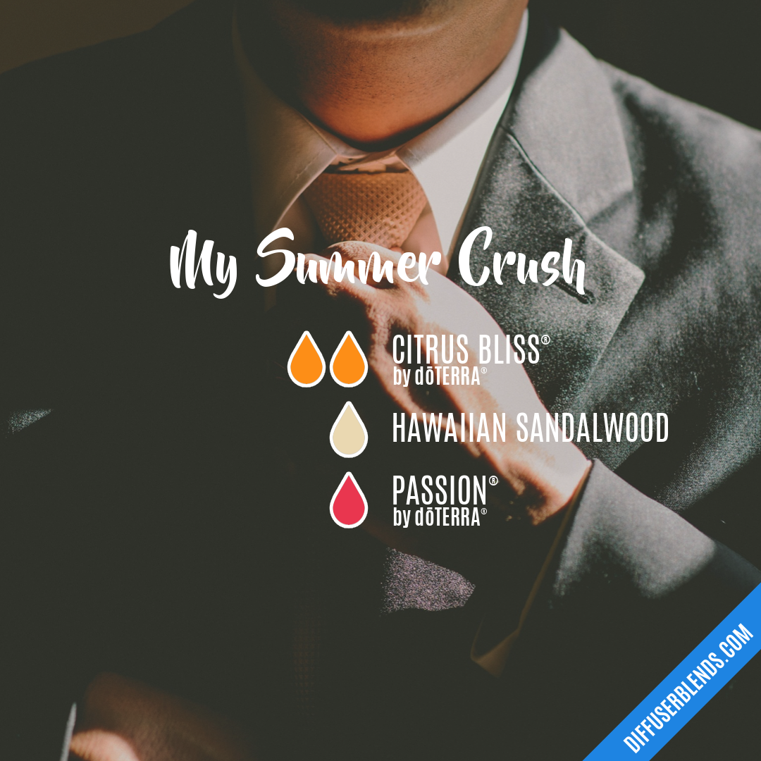 My Summer Crush — Essential Oil Diffuser Blend