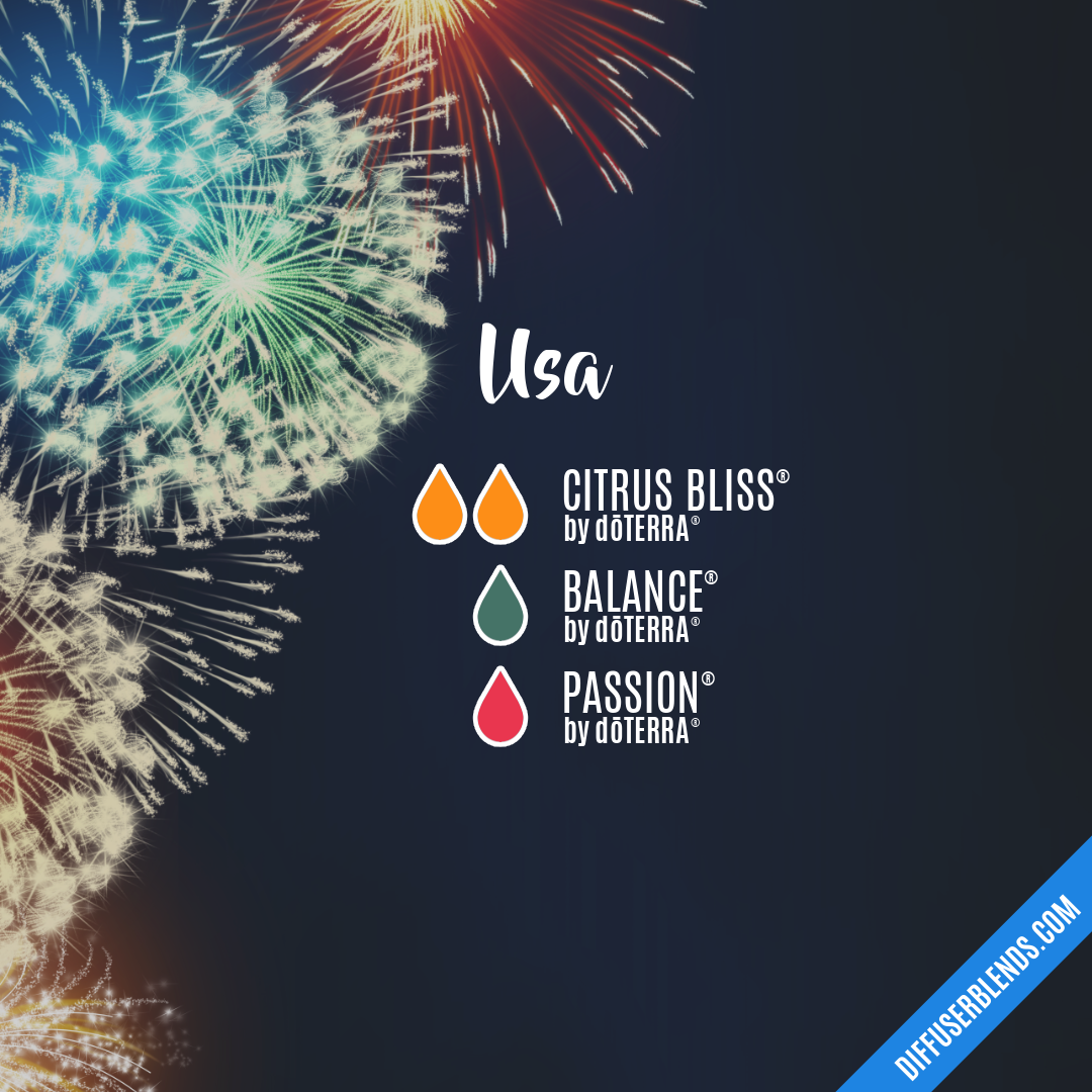 Usa — Essential Oil Diffuser Blend