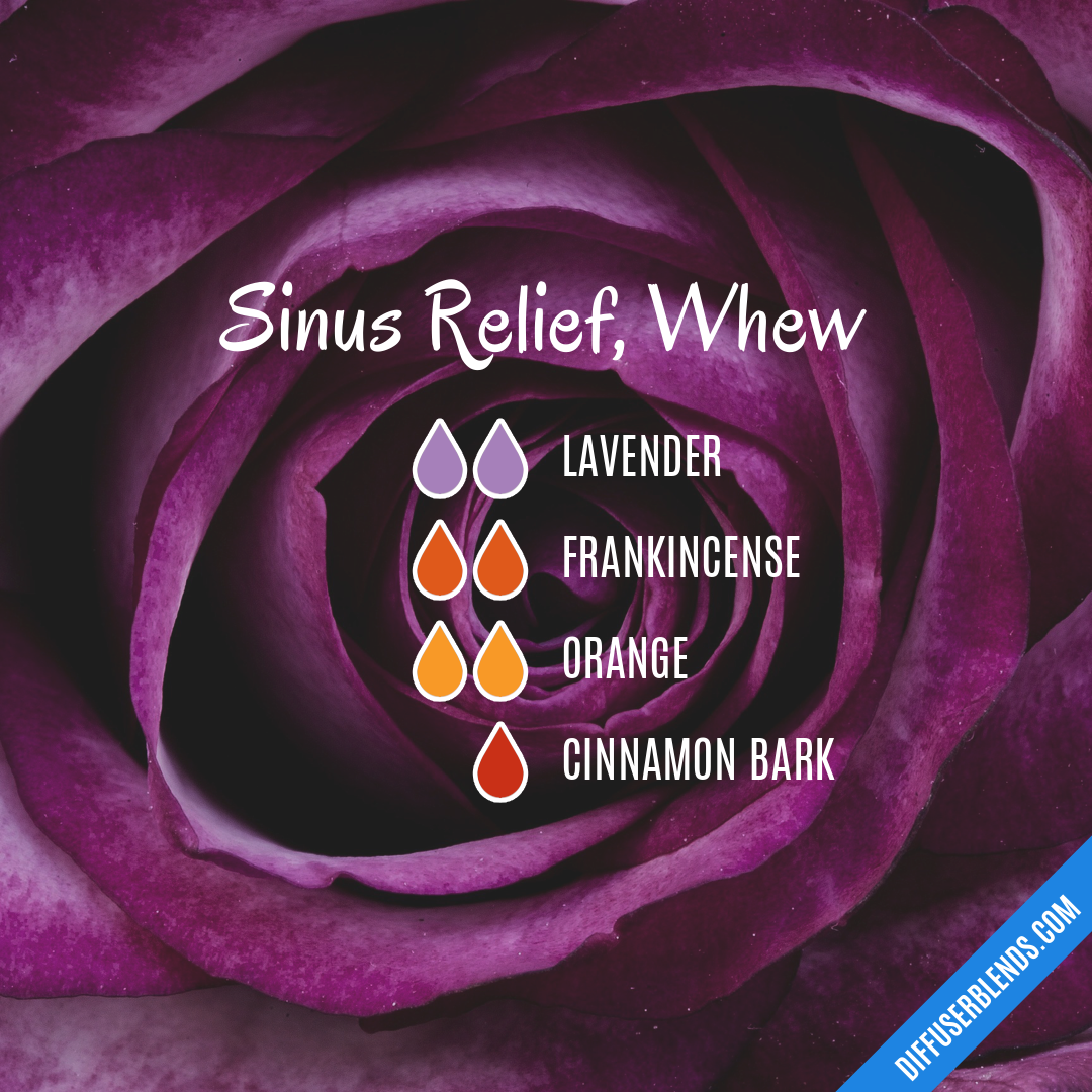 Sinus Relief, Whew — Essential Oil Diffuser Blend