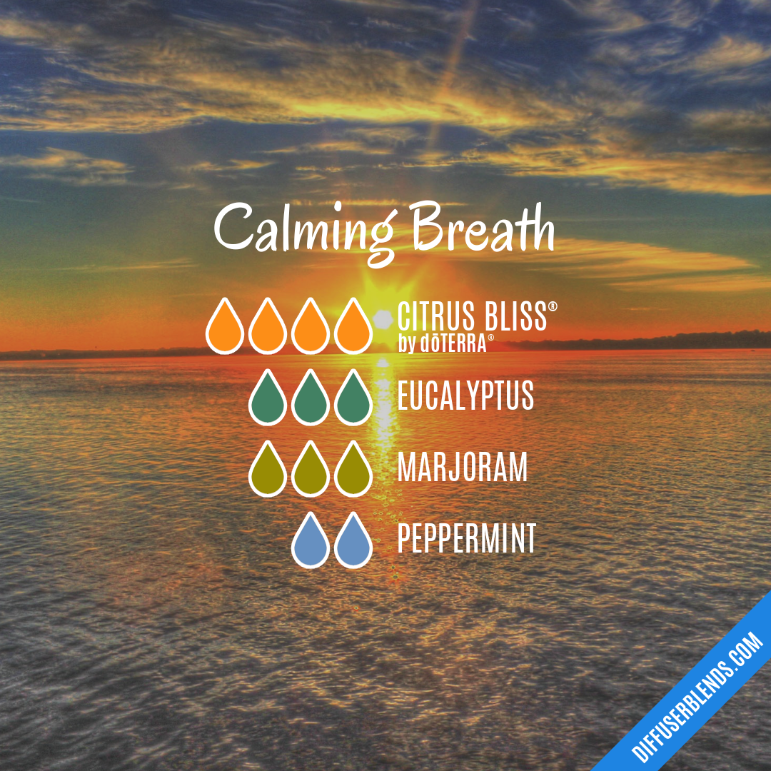 Calming Breath — Essential Oil Diffuser Blend