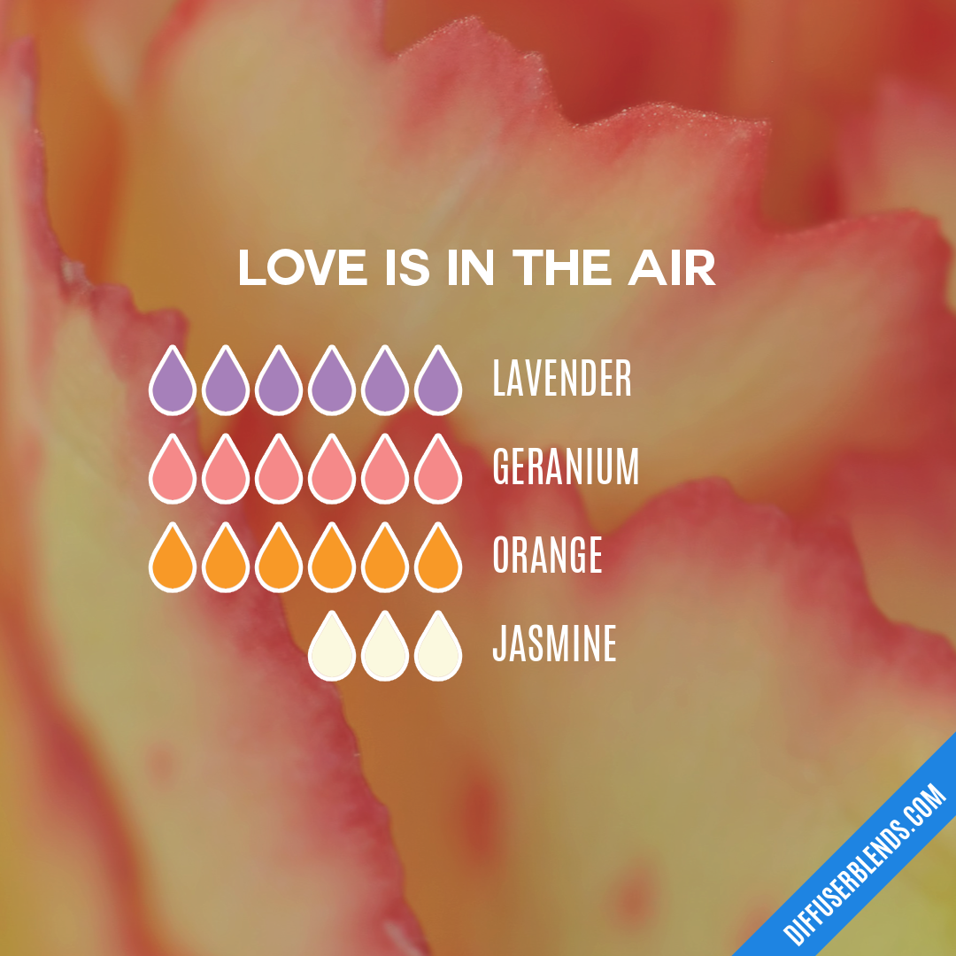 Love Is in the Air — Essential Oil Diffuser Blend