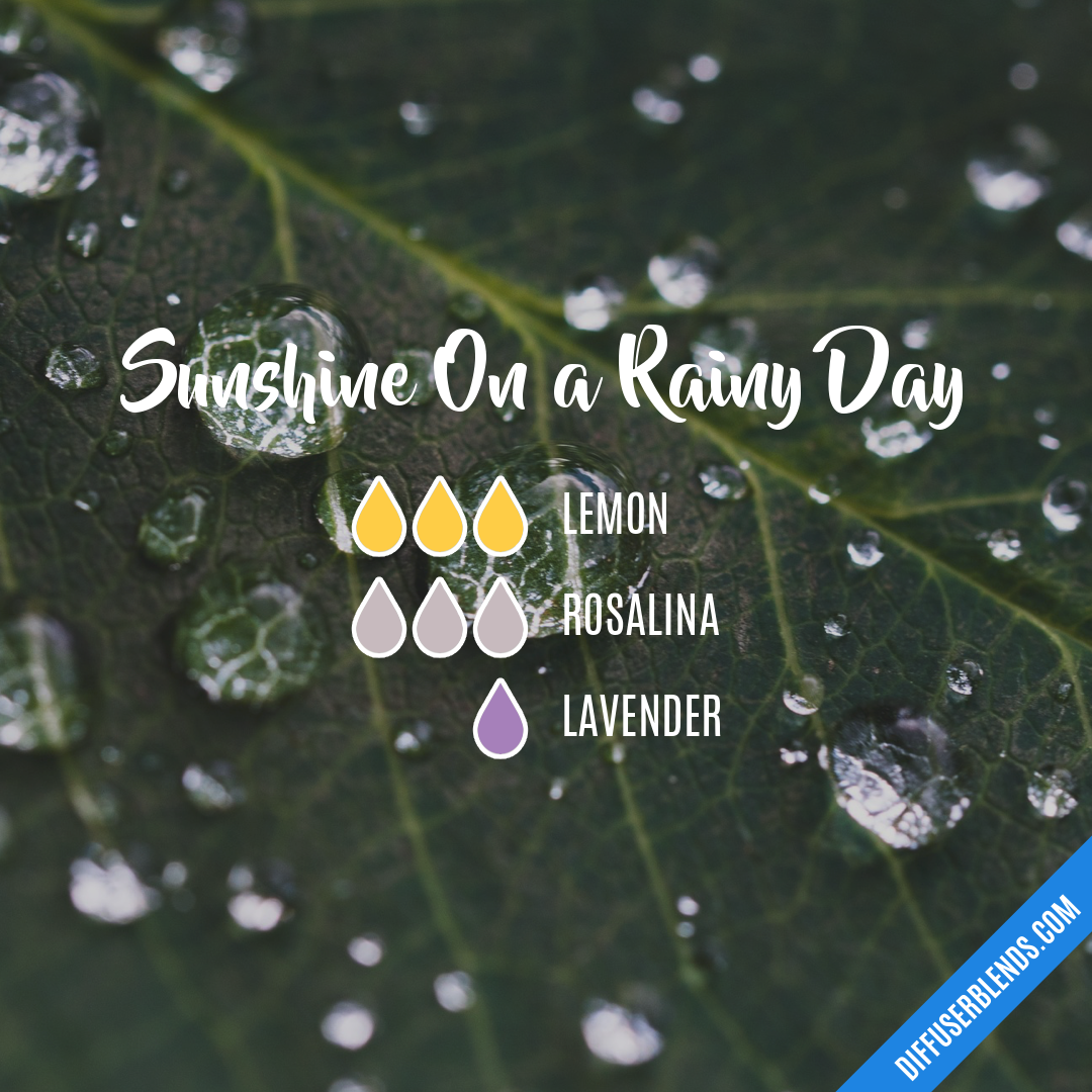 Sunshine On a Rainy Day — Essential Oil Diffuser Blend