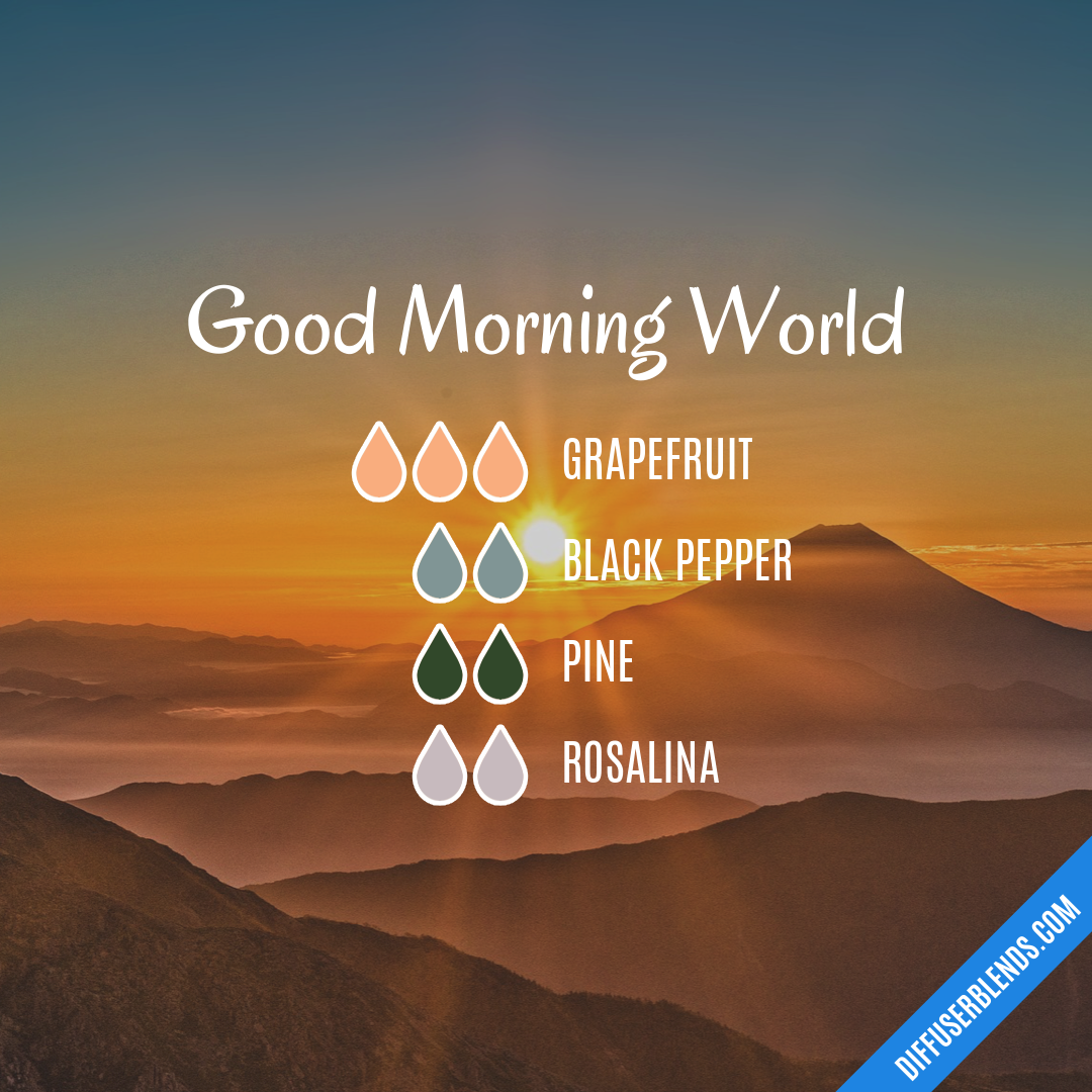 Good Morning World — Essential Oil Diffuser Blend