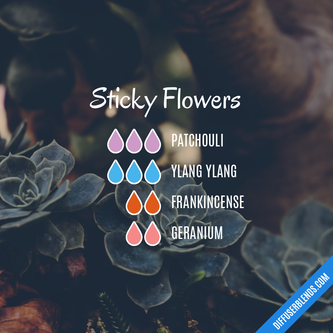 Sticky Flowers — Essential Oil Diffuser Blend