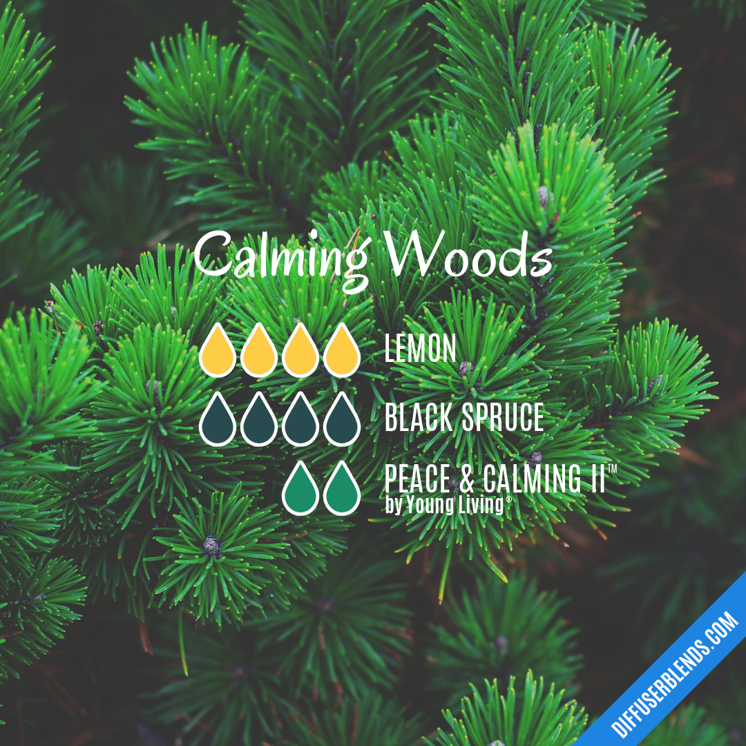 Calming Woods — Essential Oil Diffuser Blend