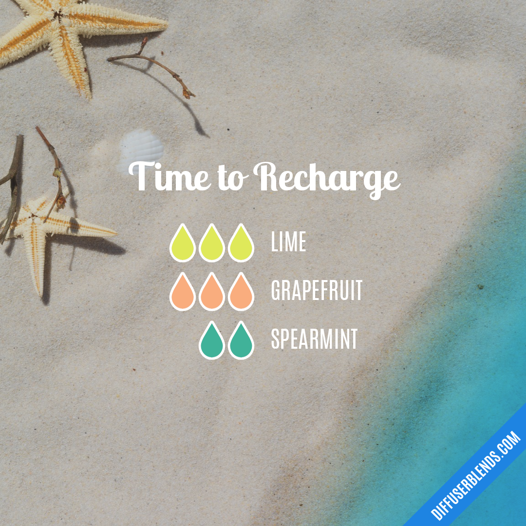 Time to Recharge — Essential Oil Diffuser Blend